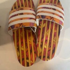 Adidas Adilette comfort slides floral US size 9 (42)